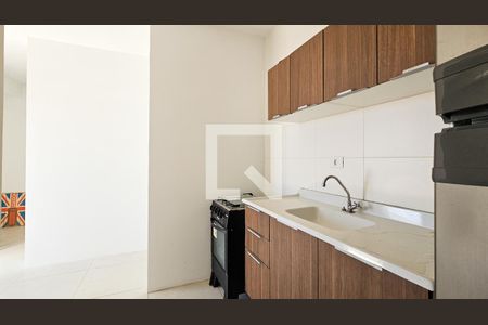 Quarto / Cozinha de kitnet/studio para alugar com 1 quarto, 38m² em Vila São Pedro, São Paulo