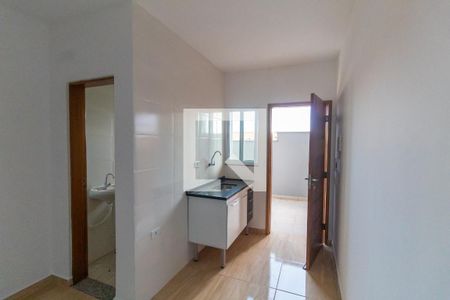 Sala/Cozinha de apartamento para alugar com 1 quarto, 35m² em Parque Císper, São Paulo