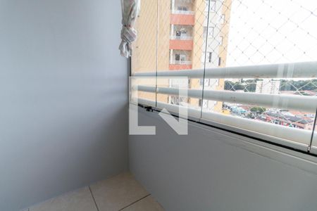 Varanda da Sala de apartamento à venda com 2 quartos, 45m² em Vila Gomes, São Paulo