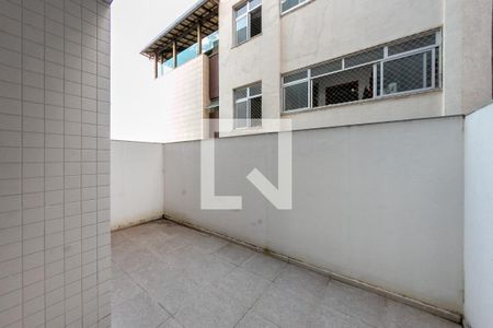 Varanda da Sala de apartamento à venda com 3 quartos, 110m² em Gutierrez, Belo Horizonte