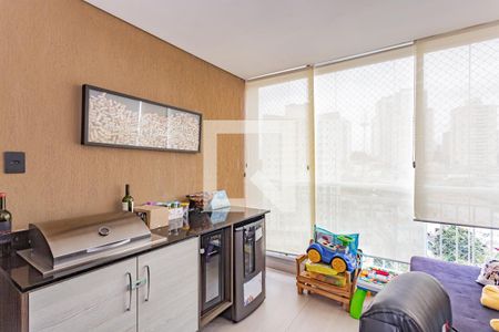 Varanda da Sala de apartamento à venda com 2 quartos, 69m² em Jardim Previdência, São Paulo
