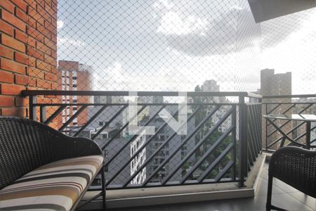 Varanda de apartamento para alugar com 3 quartos, 144m² em Parque Bairro Morumbi, São Paulo