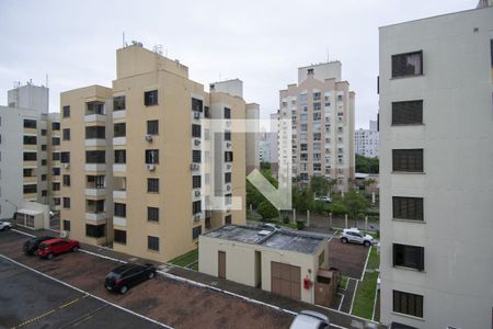 Vista da Sacada de apartamento à venda com 2 quartos, 52m² em Sarandi, Porto Alegre