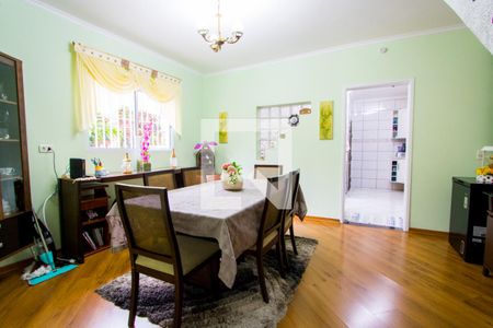 Sala de jantar de casa à venda com 3 quartos, 215m² em Jardim Las Vegas, Santo André