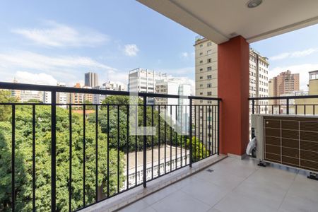 Varanda de apartamento para alugar com 2 quartos, 58m² em Consolação, São Paulo
