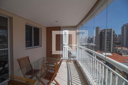 varanda de apartamento para alugar com 3 quartos, 82m² em Chácara Santo Antônio (zona Sul), São Paulo