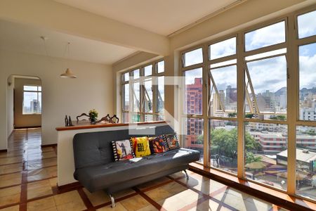 Sala de Jantar de apartamento à venda com 4 quartos, 130m² em São Pedro, Belo Horizonte