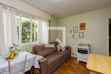 Sala de apartamento à venda com 2 quartos, 47m² em Rio Branco, Porto Alegre