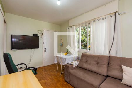 Sala de apartamento à venda com 2 quartos, 47m² em Rio Branco, Porto Alegre