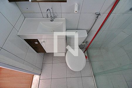Banheiro de apartamento à venda com 1 quarto, 45m² em Rudge Ramos, São Bernardo do Campo
