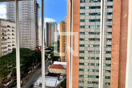Vista de apartamento à venda com 2 quartos, 58m² em Moema, São Paulo
