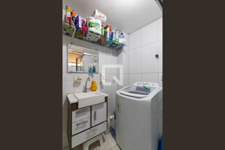 Banheiro de kitnet/studio à venda com 1 quarto, 27m² em Liberdade, São Paulo