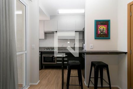 Cozinha de apartamento para alugar com 2 quartos, 52m² em Jardim do Lago, Jundiaí