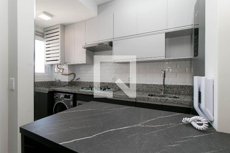 Cozinha de apartamento para alugar com 2 quartos, 52m² em Jardim do Lago, Jundiaí