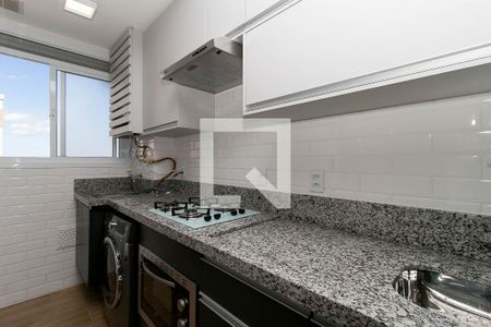 Cozinha de apartamento para alugar com 2 quartos, 52m² em Jardim do Lago, Jundiaí