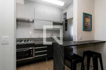 Cozinha de apartamento para alugar com 2 quartos, 52m² em Jardim do Lago, Jundiaí