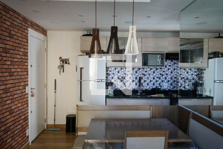 Sala/Cozinha de apartamento à venda com 2 quartos, 45m² em Bom Retiro, São Paulo