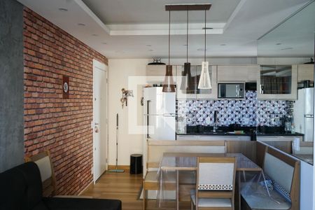 Sala/Cozinha de apartamento à venda com 2 quartos, 45m² em Bom Retiro, São Paulo