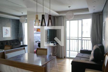 Sala/Cozinha de apartamento à venda com 2 quartos, 45m² em Bom Retiro, São Paulo