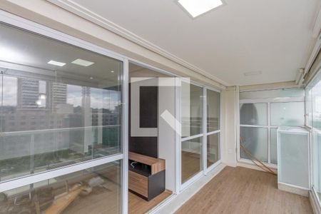 Varanda da Sala de apartamento para alugar com 1 quarto, 49m² em Vila Gertrudes, São Paulo