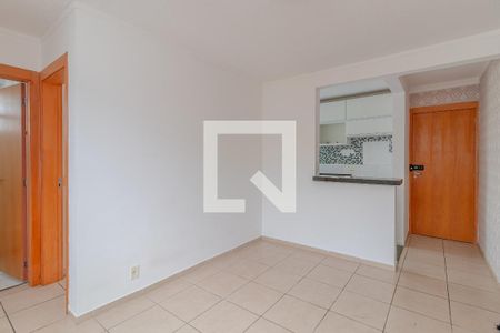 Sala de Estar de apartamento para alugar com 2 quartos, 50m² em Bairro Santa Rita, Goiânia