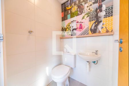 Lavabo de apartamento para alugar com 1 quarto, 48m² em Campestre, Santo André