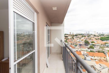 varanda de apartamento para alugar com 1 quarto, 29m² em Jardim da Gloria, São Paulo