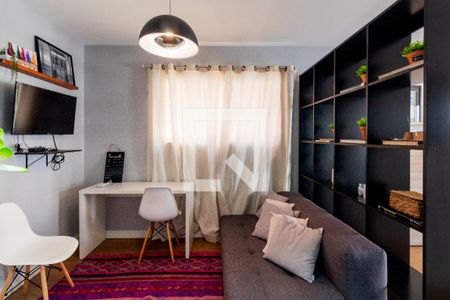 Studio - sala de kitnet/studio para alugar com 1 quarto, 35m² em Jardim Paulista, São Paulo