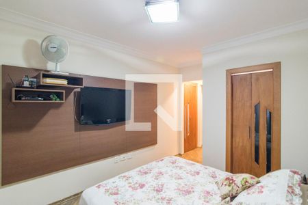 Quarto 1 Suíte de apartamento para alugar com 3 quartos, 88m² em Vila Valparaiso, Santo André