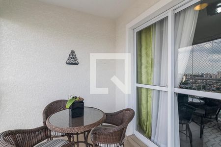 Varanda de apartamento para alugar com 3 quartos, 88m² em Vila Valparaiso, Santo André