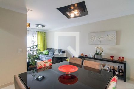 Sala de apartamento para alugar com 3 quartos, 88m² em Vila Valparaiso, Santo André