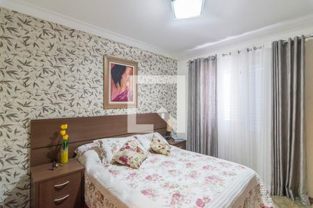 Quarto 1 Suíte de apartamento para alugar com 3 quartos, 88m² em Vila Valparaiso, Santo André