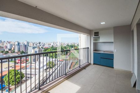 Varanda da Sala de apartamento para alugar com 3 quartos, 107m² em Jardim Brasil, Campinas
