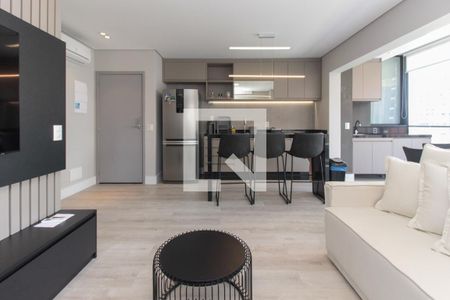 Sala de apartamento para alugar com 2 quartos, 67m² em Pinheiros, São Paulo