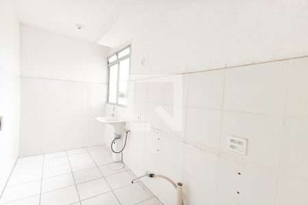 Cozinha e Área de Serviço de apartamento à venda com 2 quartos, 50m² em Santos Dumont, São Leopoldo