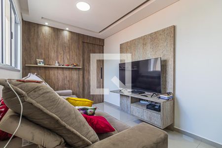 Sala de apartamento à venda com 2 quartos, 108m² em Parque Novo Oratório, Santo André