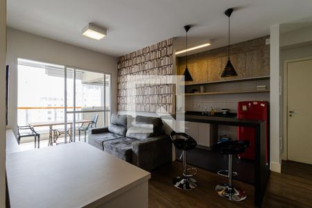 Apartamento à venda com 52m², 1 quarto e 2 vagasSala