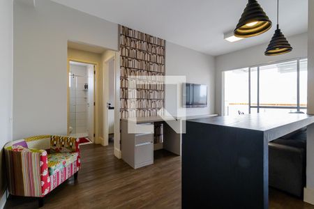 Apartamento à venda com 52m², 1 quarto e 2 vagasSala