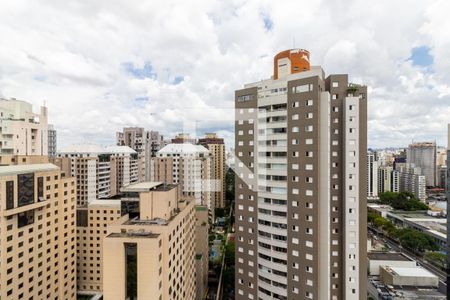Vista de kitnet/studio à venda com 1 quarto, 25m² em Indianópolis, São Paulo