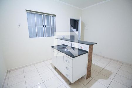 cozinha / sala de casa para alugar com 1 quarto, 40m² em Vila Sao Vicente, São Paulo