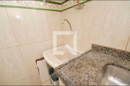 Cozinha com área de serviço de apartamento para alugar com 1 quarto, 38m² em Centro, Rio de Janeiro