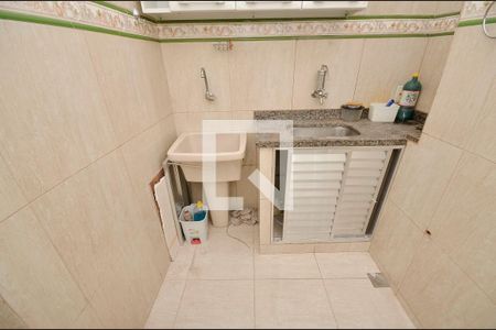 Cozinha com área de serviço de apartamento para alugar com 1 quarto, 38m² em Centro, Rio de Janeiro