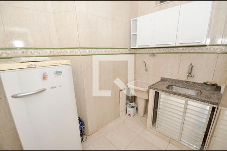 Cozinha com área de serviço de apartamento para alugar com 1 quarto, 38m² em Centro, Rio de Janeiro