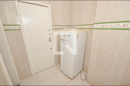 Cozinha com área de serviço de apartamento para alugar com 1 quarto, 38m² em Centro, Rio de Janeiro