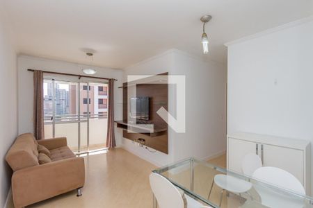 Sala de apartamento para alugar com 2 quartos, 55m² em Chácara Santo Antônio (zona Sul), São Paulo