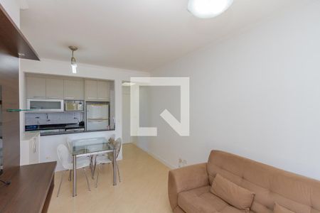 Sala de apartamento para alugar com 2 quartos, 55m² em Chácara Santo Antônio (zona Sul), São Paulo