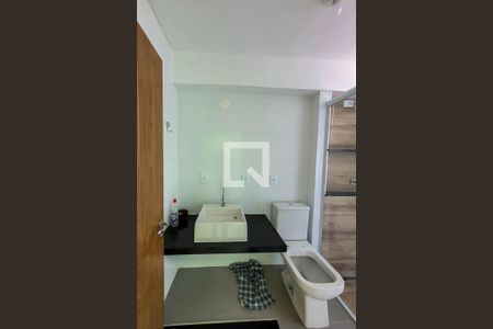 Banheiro/Área de Serviço de apartamento à venda com 1 quarto, 35m² em Liberdade, São Paulo