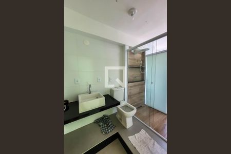 Banheiro/Área de Serviço de apartamento à venda com 1 quarto, 35m² em Liberdade, São Paulo