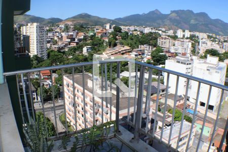 Varanda da Sala de apartamento para alugar com 3 quartos, 70m² em Taquara, Rio de Janeiro