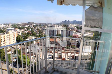 Varanda da Sala de apartamento para alugar com 3 quartos, 70m² em Taquara, Rio de Janeiro